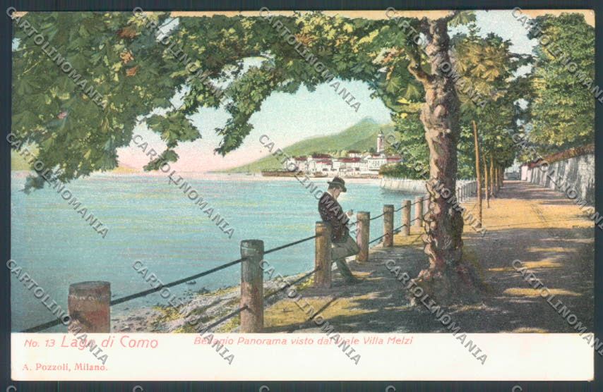 Como Bellagio cartolina LQ1954 – fronte