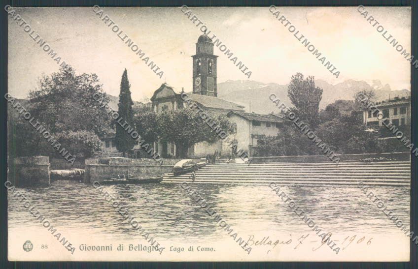 Como Bellagio cartolina LQ1955 – fronte