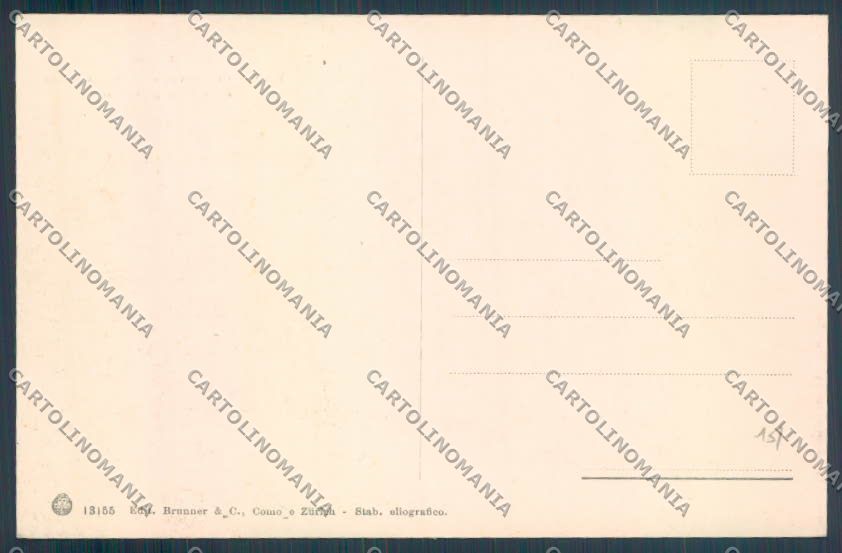 Como Bellagio cartolina LQ1957 – retro