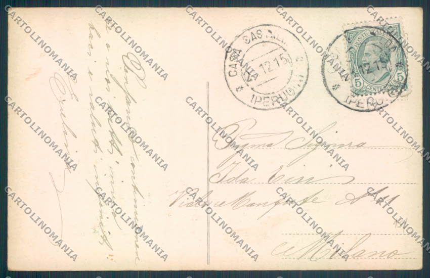 Como Bellagio cartolina LQ1959 – retro