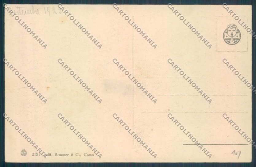Como Bellagio Battello cartolina LQ1960 – retro