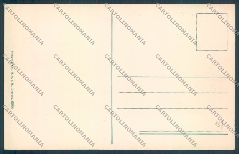 Como Bellagio Barca cartolina LQ1966 – retro