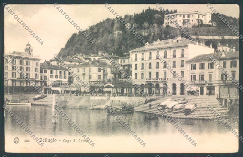 Como Bellagio cartolina LQ1967 – fronte