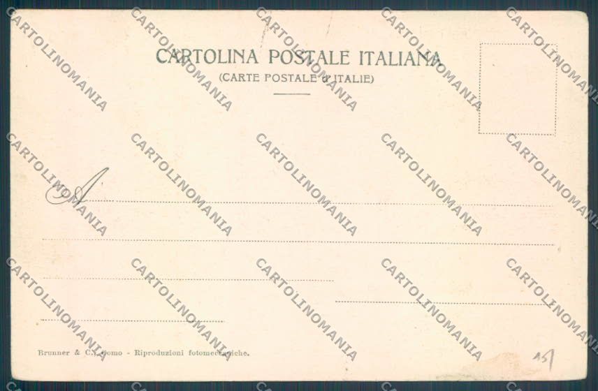 Como Bellagio cartolina LQ1967 – retro