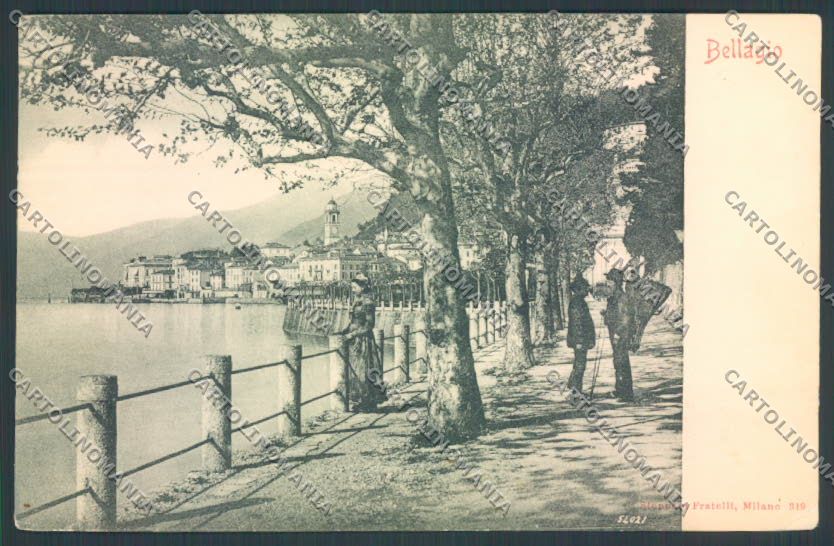 Como Bellagio cartolina LQ1969 – fronte