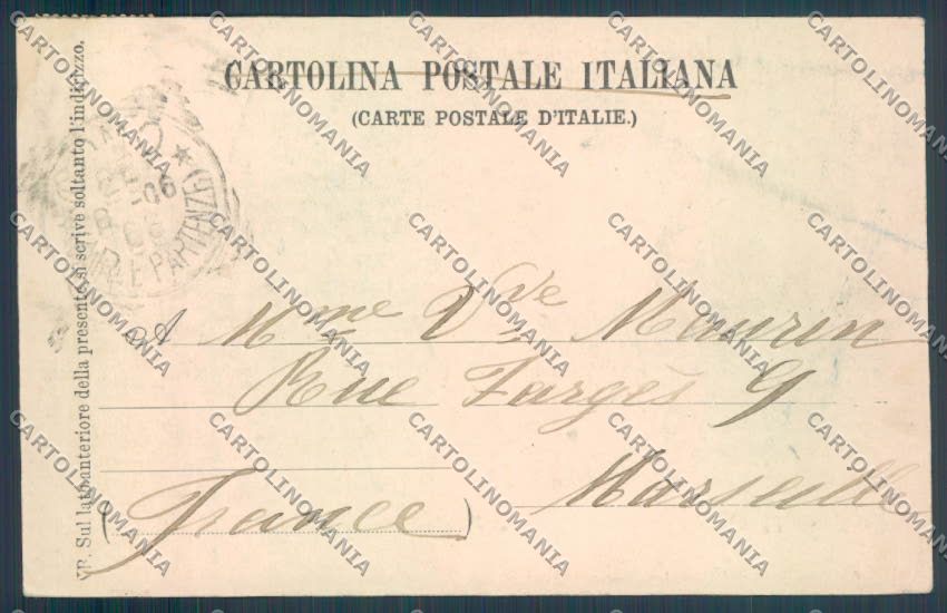 Como Bellagio cartolina LQ1971 – retro