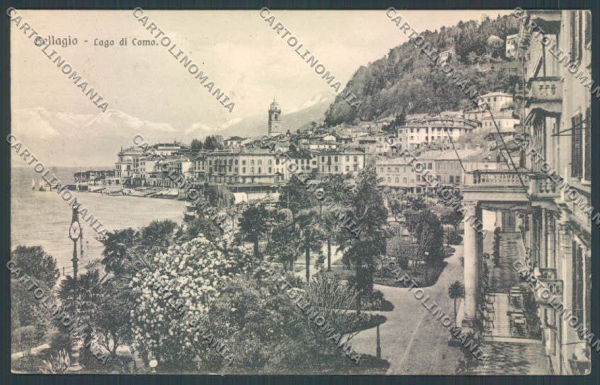 Como Bellagio cartolina LQ1972 – fronte