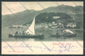 Como Bellagio Barca cartolina LQ1978 – fronte