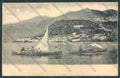Como Bellagio Barca cartolina LQ1979 – fronte