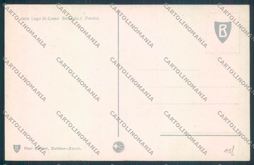 Como Bellagio cartolina LQ1983 – retro