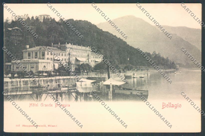 Como Bellagio cartolina LQ1986 – fronte