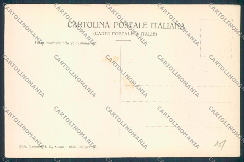 Como Bellagio cartolina LQ1994 – retro