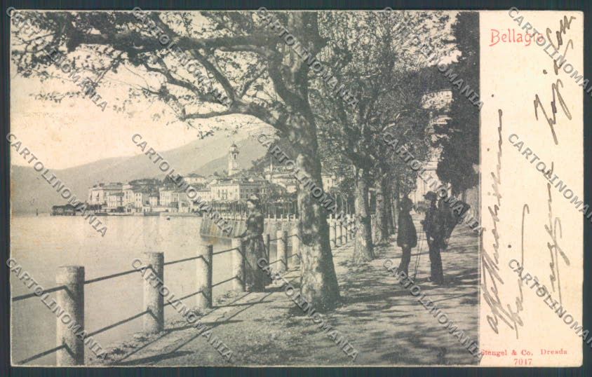Como Bellagio cartolina LQ1998 – fronte