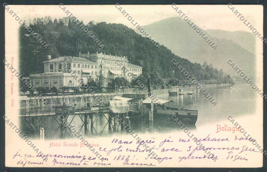 Como Bellagio cartolina LQ2001 – fronte