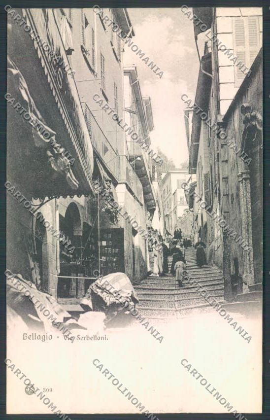 Como Bellagio cartolina LQ2011 – fronte