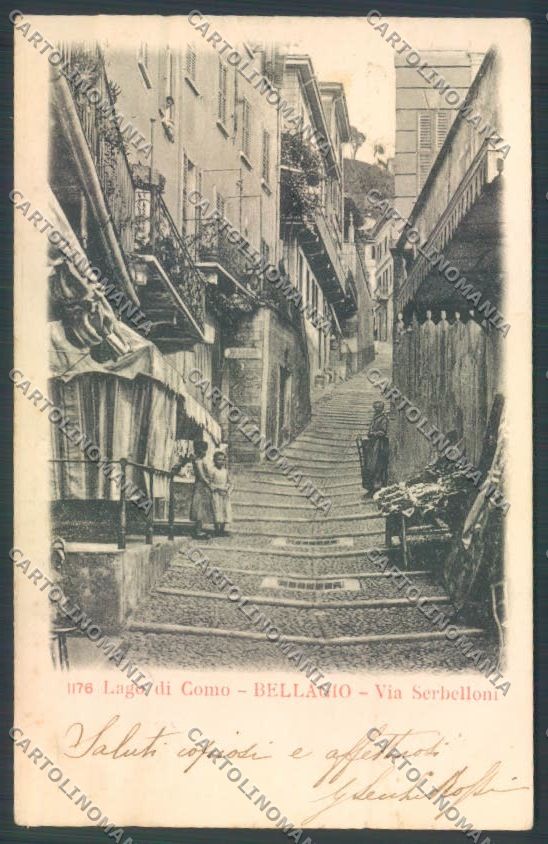 Como Bellagio cartolina LQ2014 – fronte