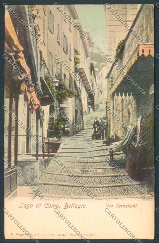 Como Bellagio cartolina LQ2016 – fronte