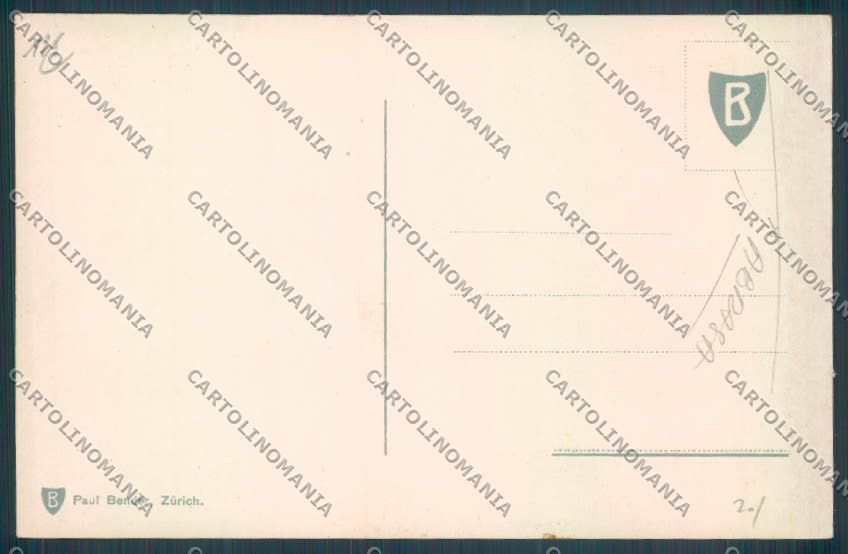Como Bellagio ABRASA cartolina LQ2021 – retro