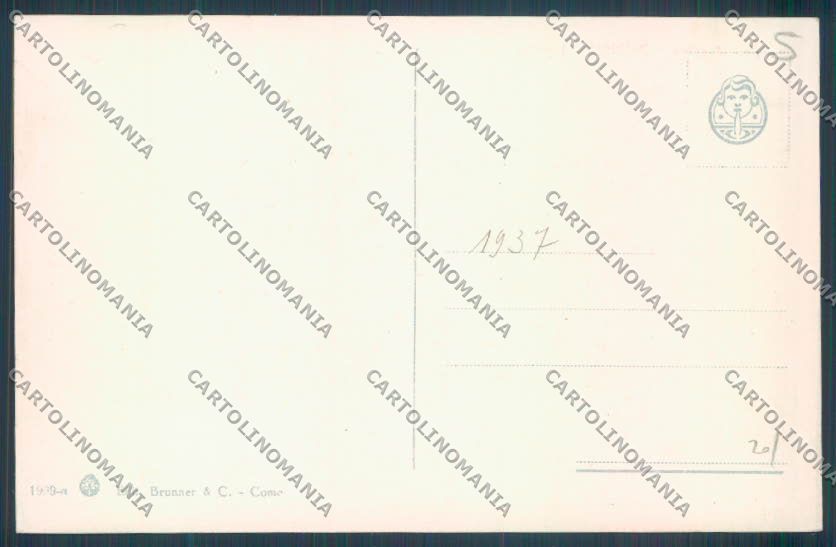 Como Bellagio cartolina LQ2022 – retro
