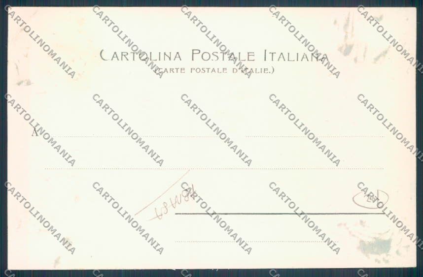 Como Bellagio ABRASA cartolina LQ2024 – retro