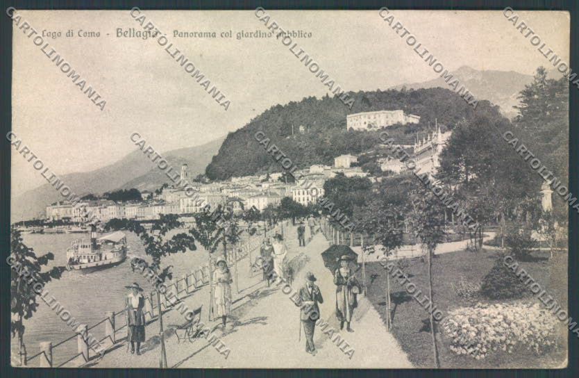 Como Bellagio cartolina LQ2025 – fronte