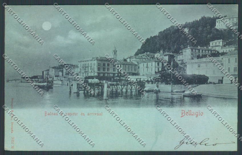 Como Bellagio cartolina LQ2031 – fronte
