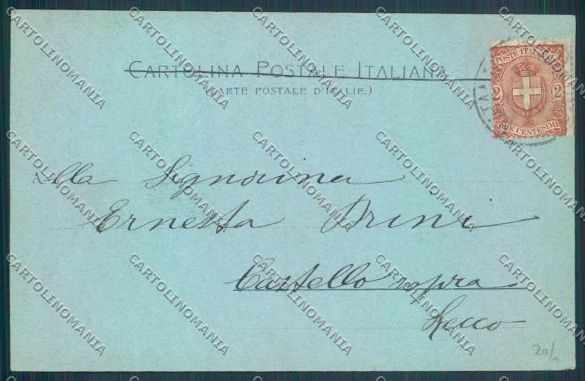 Como Bellagio cartolina LQ2031 – retro