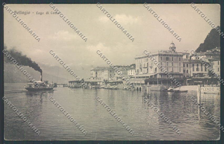 Como Bellagio Battello cartolina LQ2037 – fronte