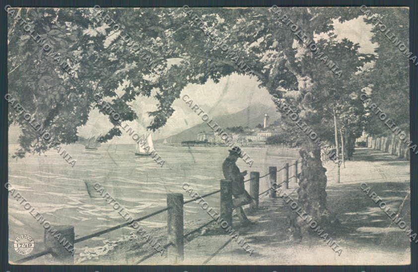 Como Bellagio ALTEROCCA PIEGHE cartolina LQ2042 – fronte