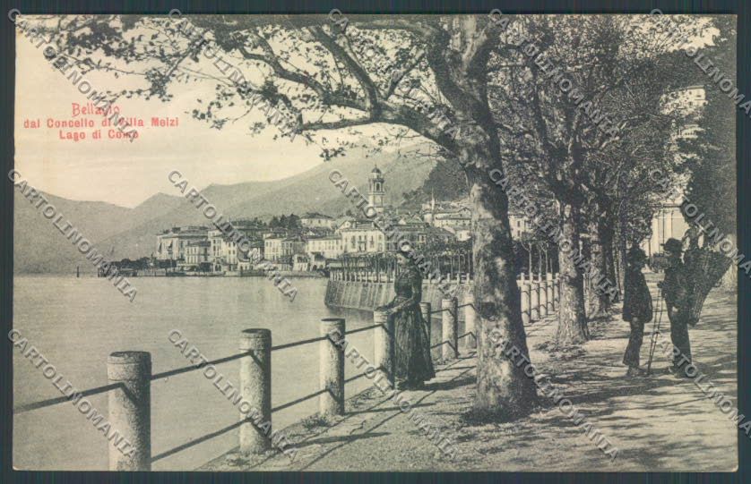 Como Bellagio cartolina LQ2043 – fronte