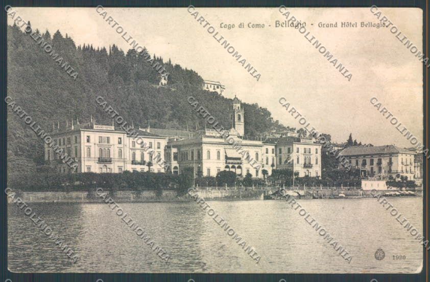 Como Bellagio cartolina LQ2049 – fronte