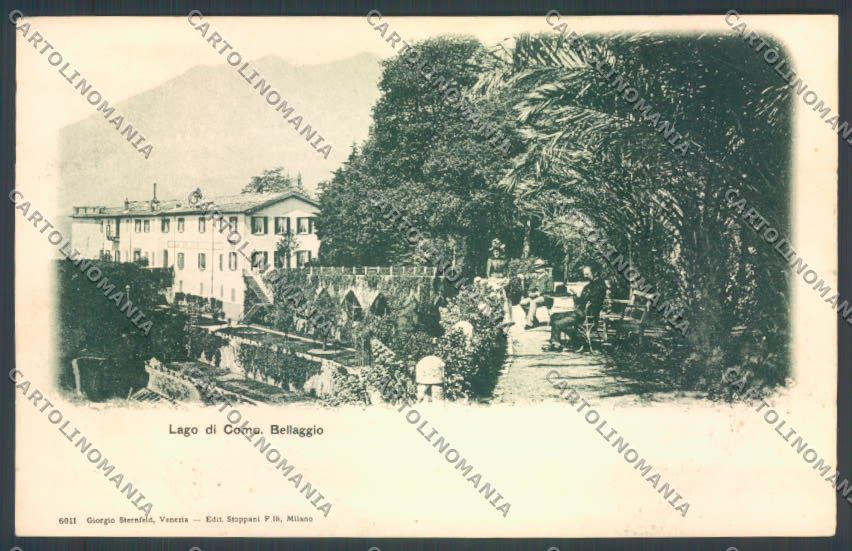 Como Bellagio cartolina LQ2052 – fronte