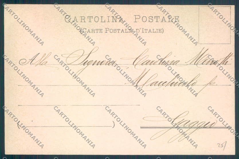 Como Bellagio cartolina LQ2055 – retro