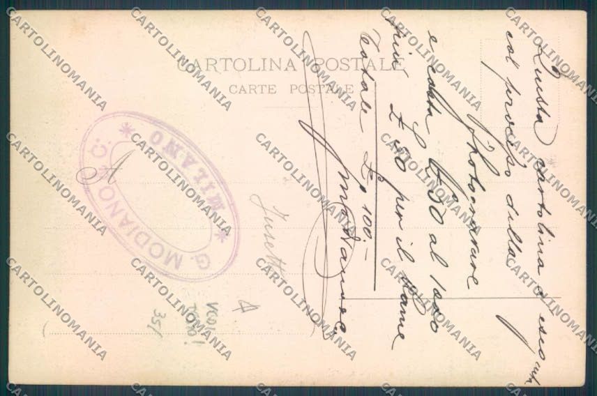 Como Bellagio Guello cartolina LQ2061 – retro