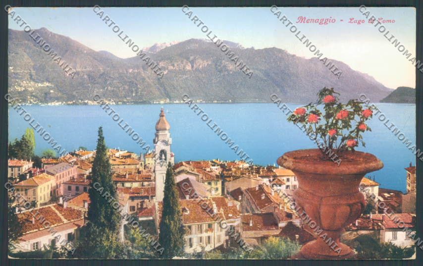 Como Menaggio cartolina LQ2065 – fronte