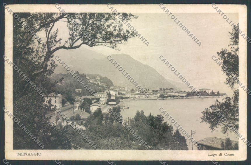 Como Menaggio PIEGHINE cartolina LQ2068 – fronte