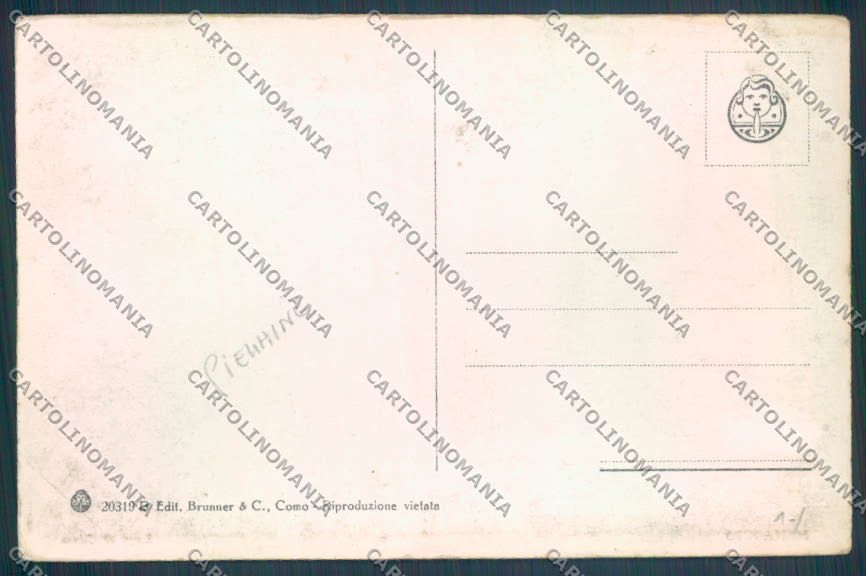 Como Menaggio PIEGHINE cartolina LQ2068 – retro