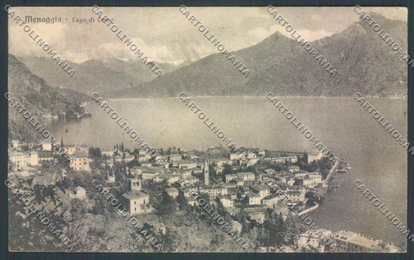 Como Menaggio PIEGHINE cartolina LQ2070 – fronte