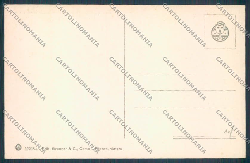 Como Menaggio cartolina LQ2075 – retro
