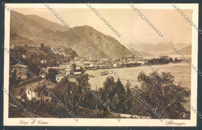 Como Menaggio cartolina LQ2081 – fronte