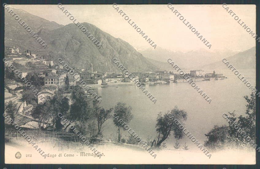 Como Menaggio cartolina LQ2082 – fronte