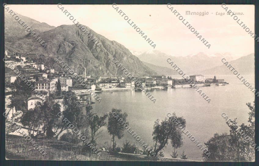 Como Menaggio cartolina LQ2086 – fronte