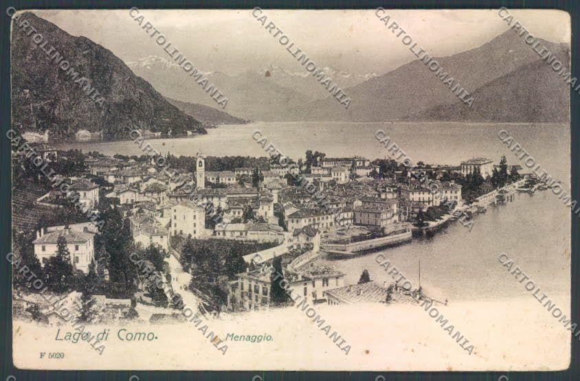 Como Menaggio PIEGHINE cartolina LQ2088 – fronte