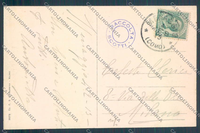 Como Menaggio cartolina LQ2091 – retro