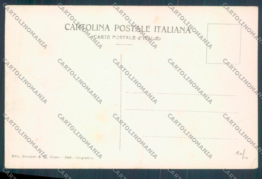 Como Menaggio Barca cartolina LQ2092 – retro