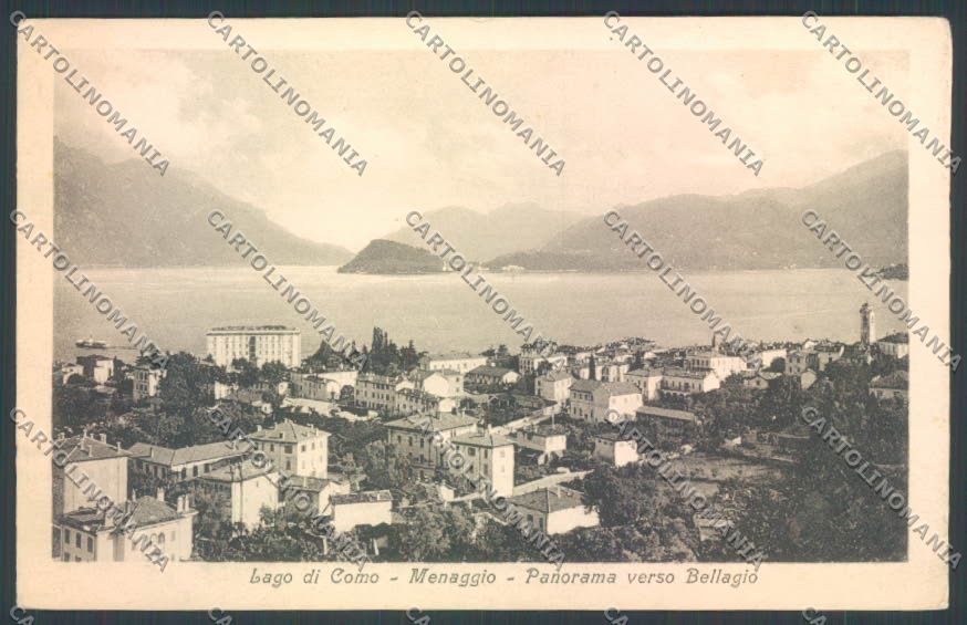 Como Menaggio cartolina LQ2093 – fronte