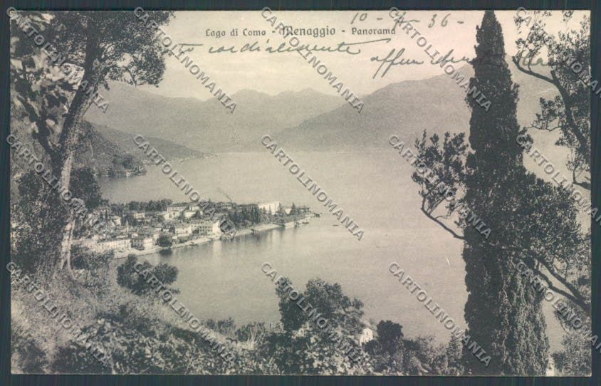 Como Menaggio cartolina LQ2098 – fronte