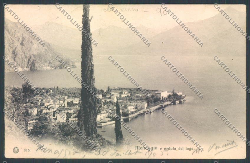 Como Menaggio cartolina LQ2099 – fronte