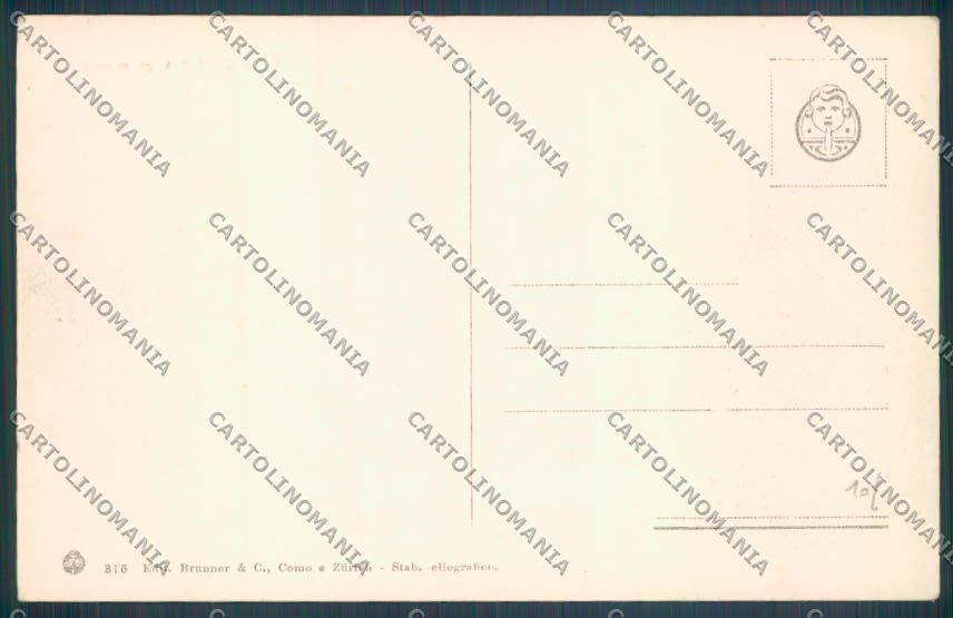 Como Menaggio cartolina LQ2100 – retro