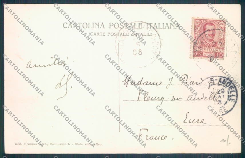Como Menaggio cartolina LQ2103 – retro